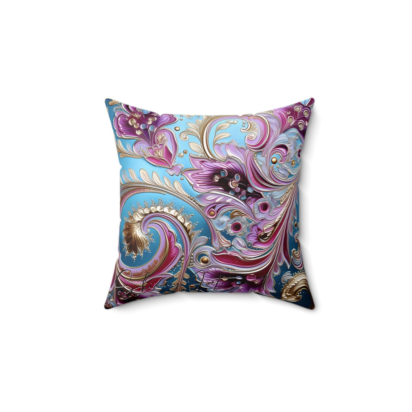 Spun Polyester Square Pillow with Stunning Graphics Innovative Comfort Artificial Intelligence in Every Thread gift for everyone