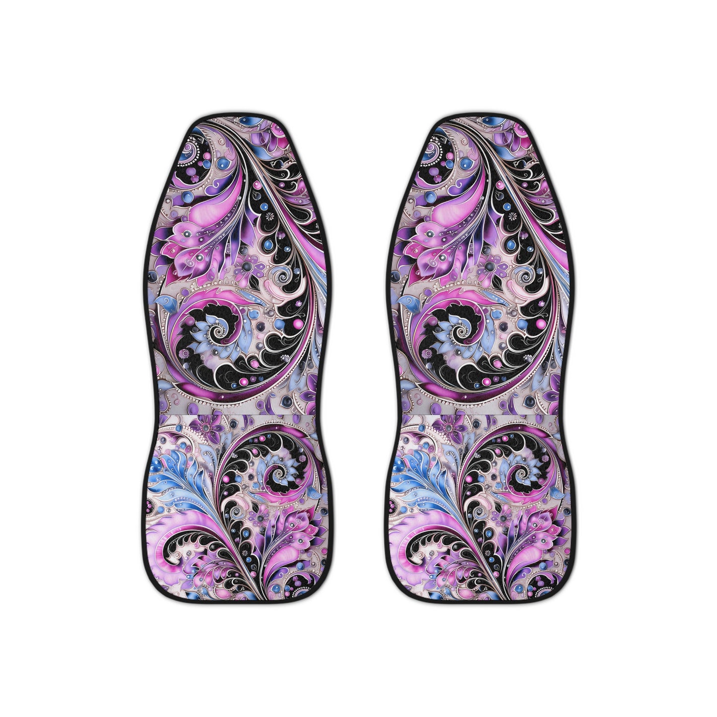 Car Seat Covers with a regal paisley twist Protect your seats with a stylish design made with Ai graphics