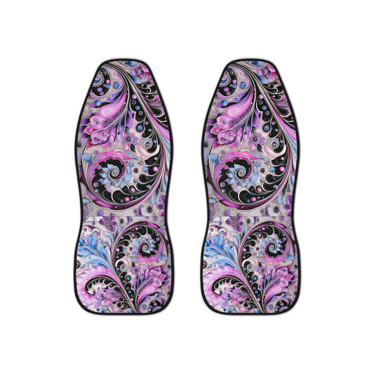 Car Seat Covers with a regal paisley twist Protect your seats with a stylish design made with Ai graphics