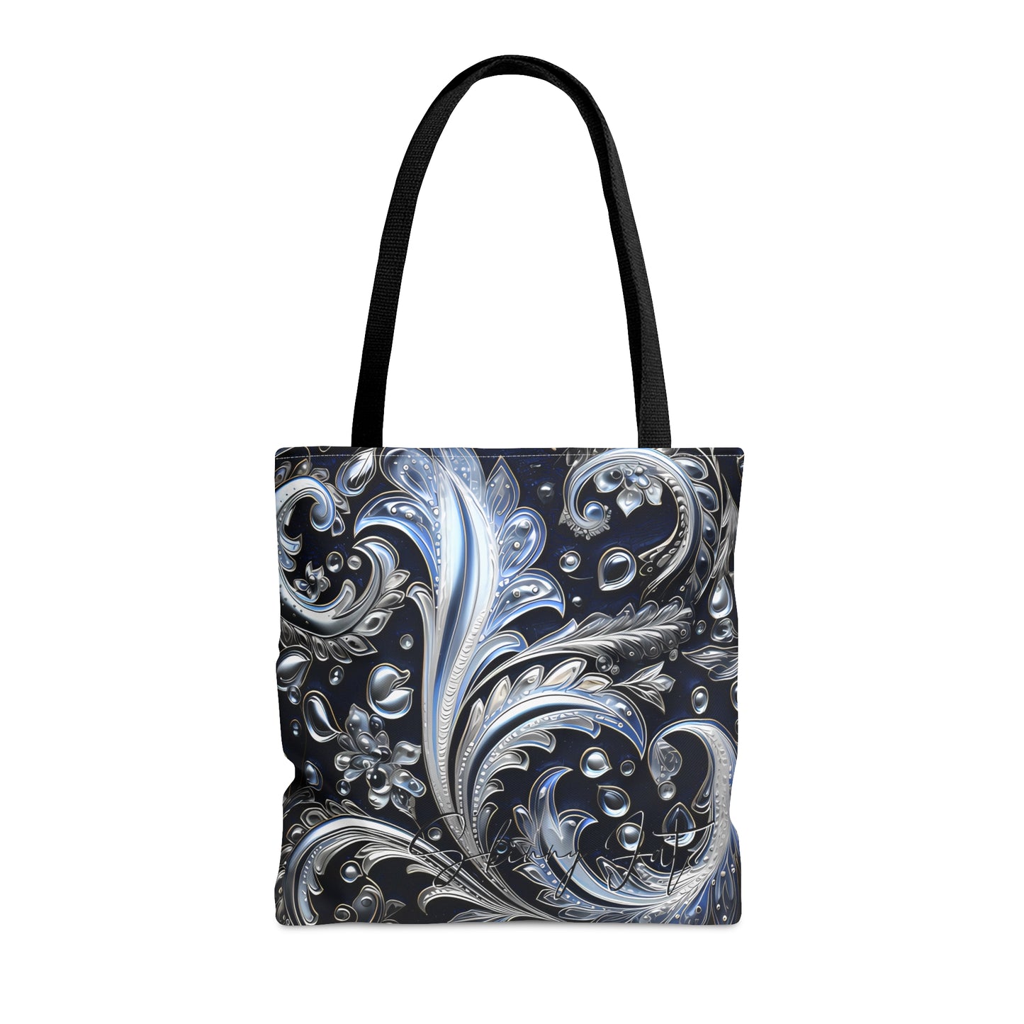 shoppers tote bag purple blue regal paisley inspired Watercolour design abstract art tote bag creative fashion gift for teen artist fashion