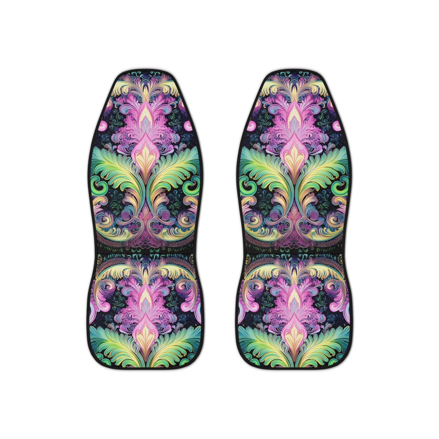 Car Seat Covers with a regal paisley twist Protect your seats with a stylish design made with Ai graphics