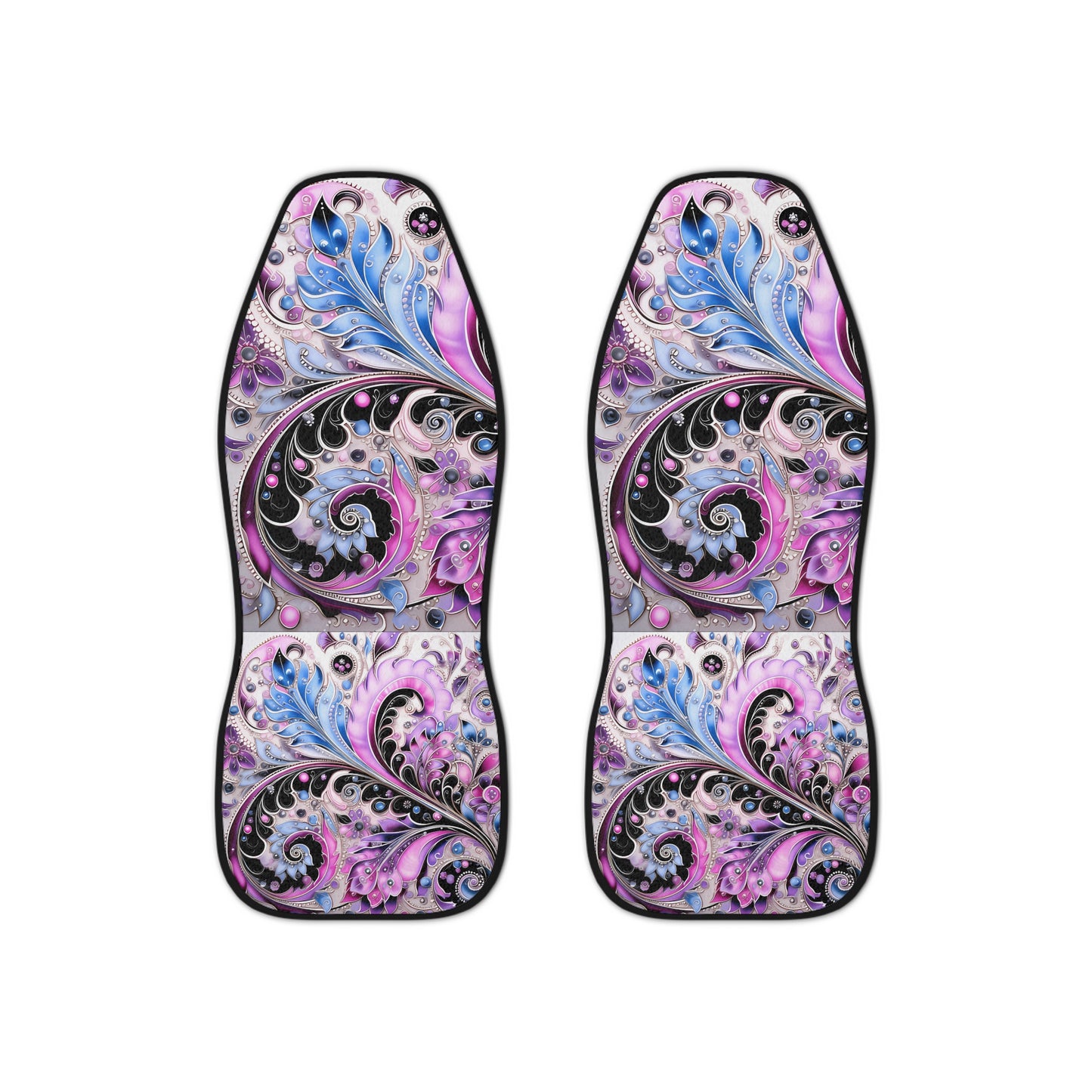 Car Seat Covers with a regal paisley twist Protect your seats with a stylish design made with Ai graphics