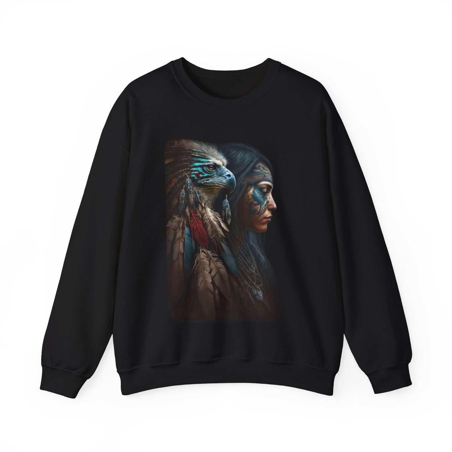 Crewneck Sweatshirt street art as a gift for anyone printed on a fashionable sweater back to school style sweat T