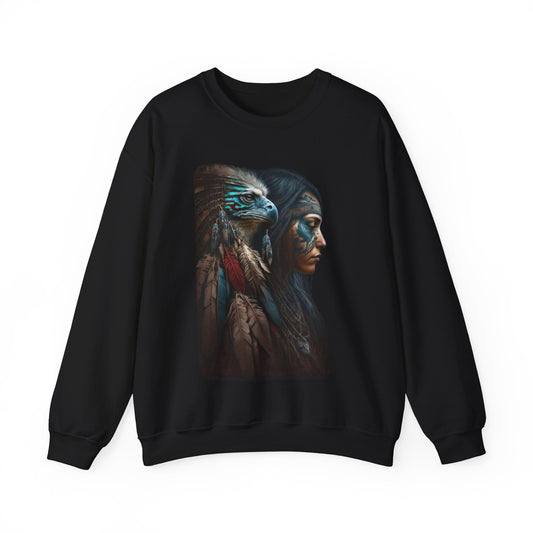 Crewneck Sweatshirt street art as a gift for anyone printed on a fashionable sweater back to school style sweat T