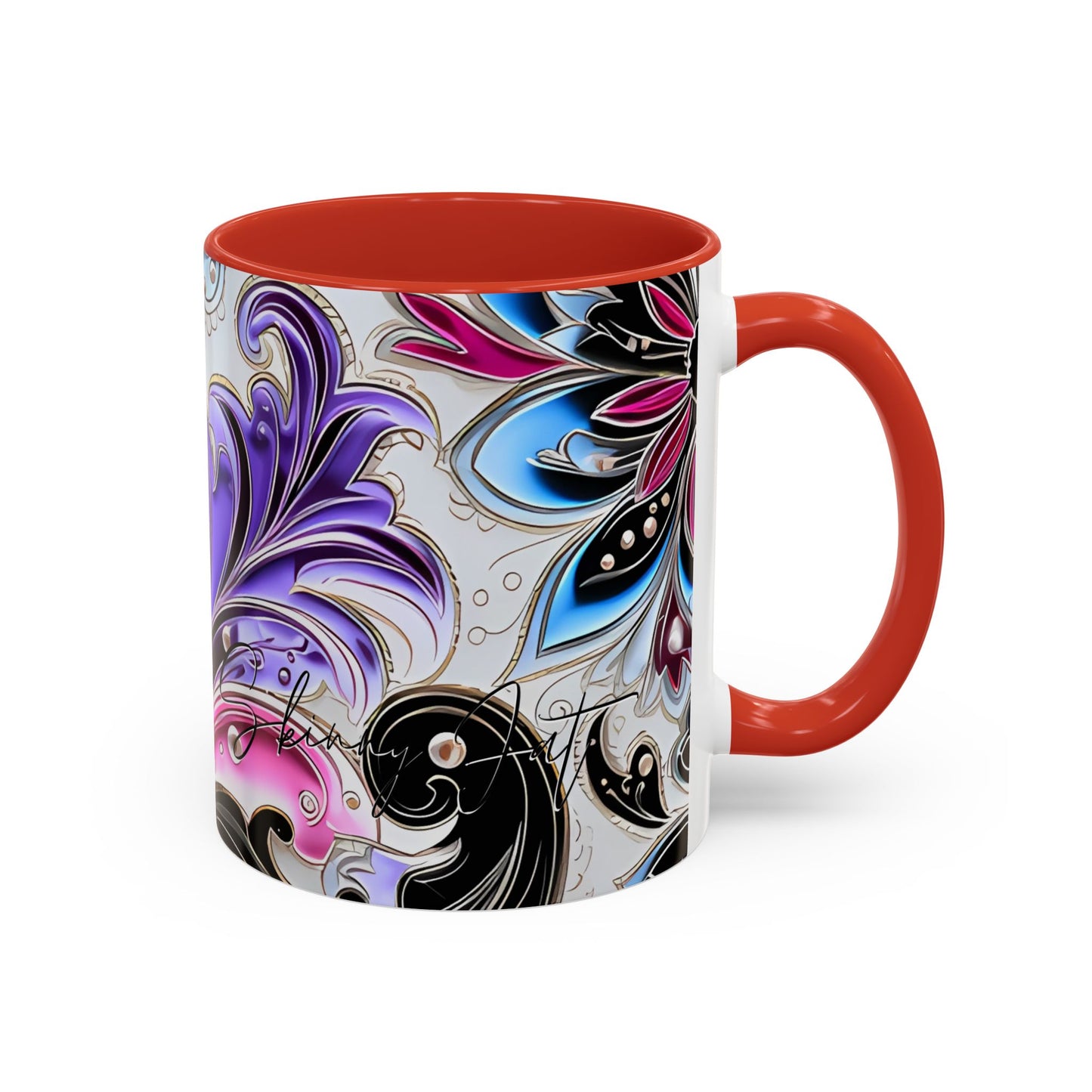 Ceramic coffee mug Ai image printed Hot beverage casual soup cup keeps the pride of Caffine alive with a morning cup of coffee Ai style