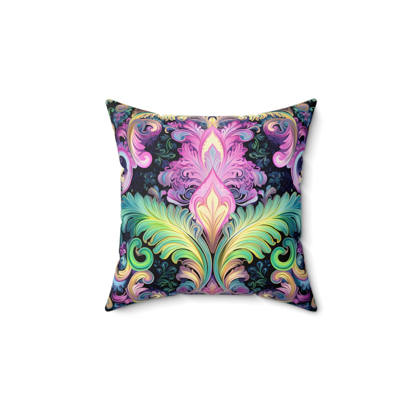 Spun Polyester Square Pillow with Stunning Graphics Innovative Comfort Artificial Intelligence in Every Thread gift for everyone