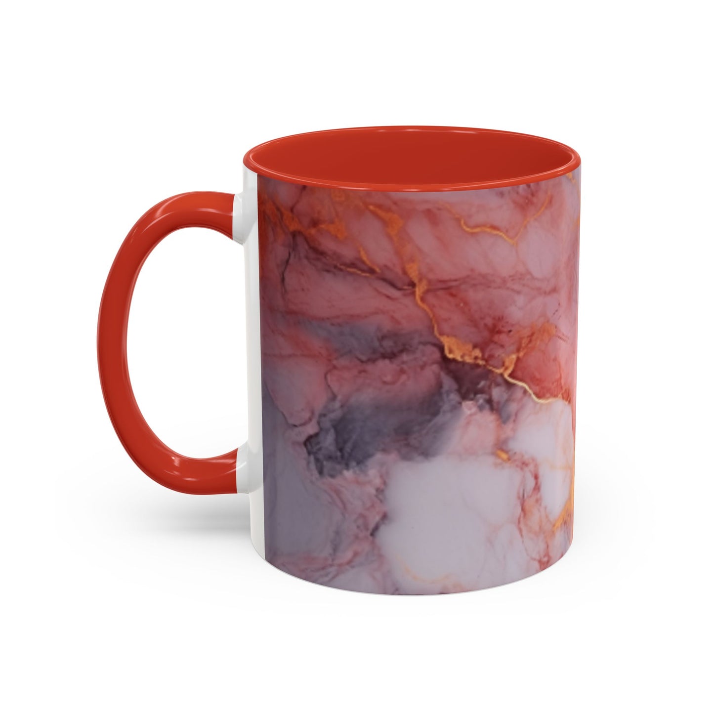 Marble print coffee mug Ai image Hot beverage casual soup cup keeps the pride of Caffine alive with a morning cup of coffee Ai style 11oz