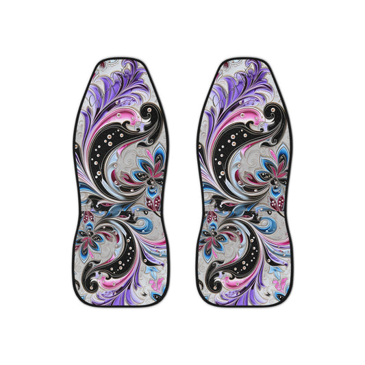 Car Seat Covers with a regal paisley twist Protect your seats with a stylish design made with Ai graphic