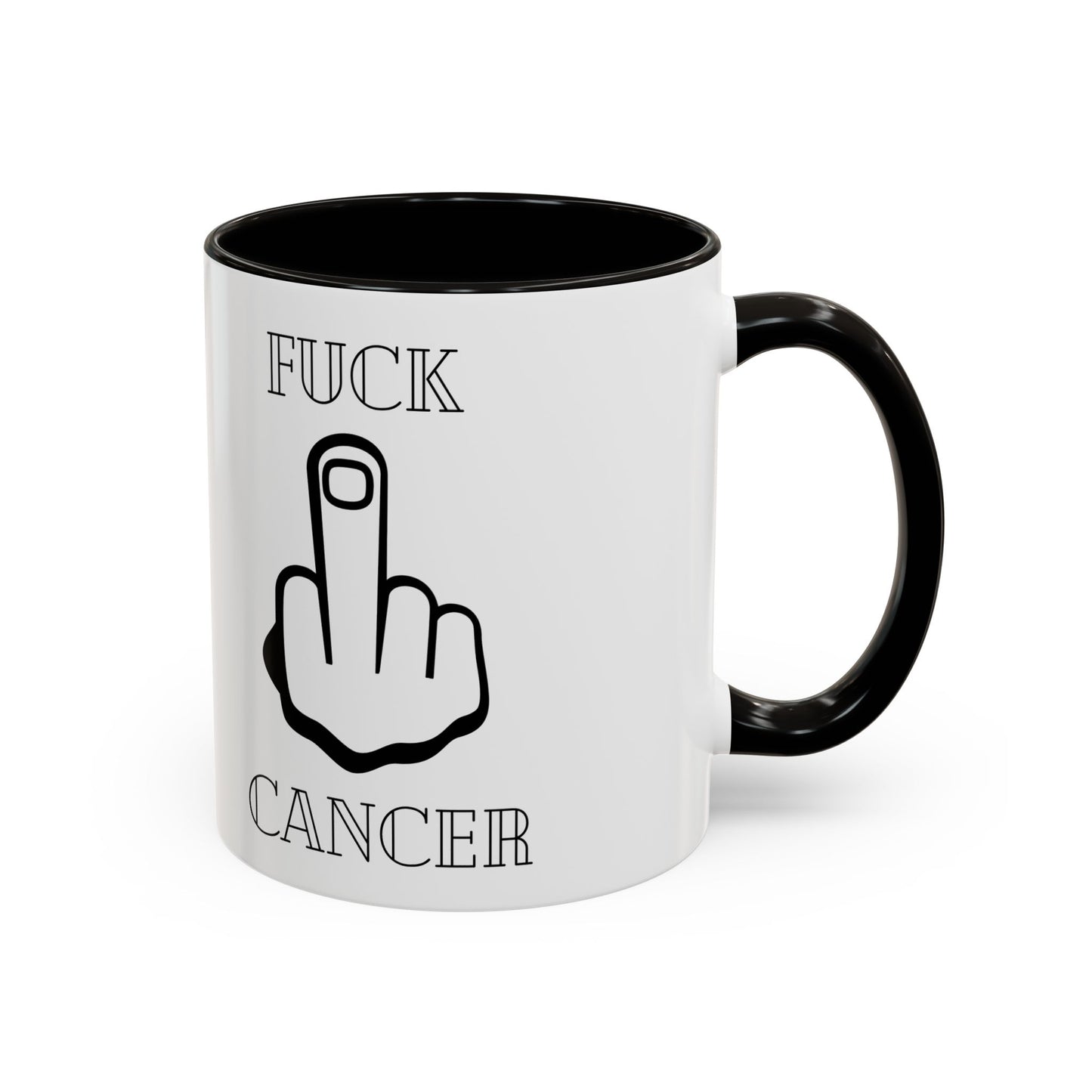 Colorful Mugs, 11oz, cancer cup, down with cancer