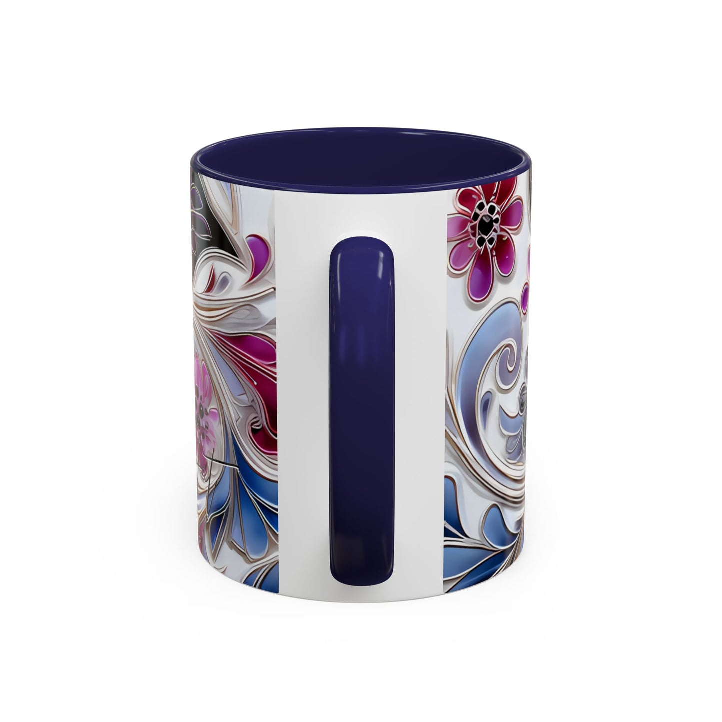 Ceramic coffee mug Ai image printed Hot beverage casual soup cup keeps the pride of Caffine alive with a morning cup of coffee Ai style 11oz