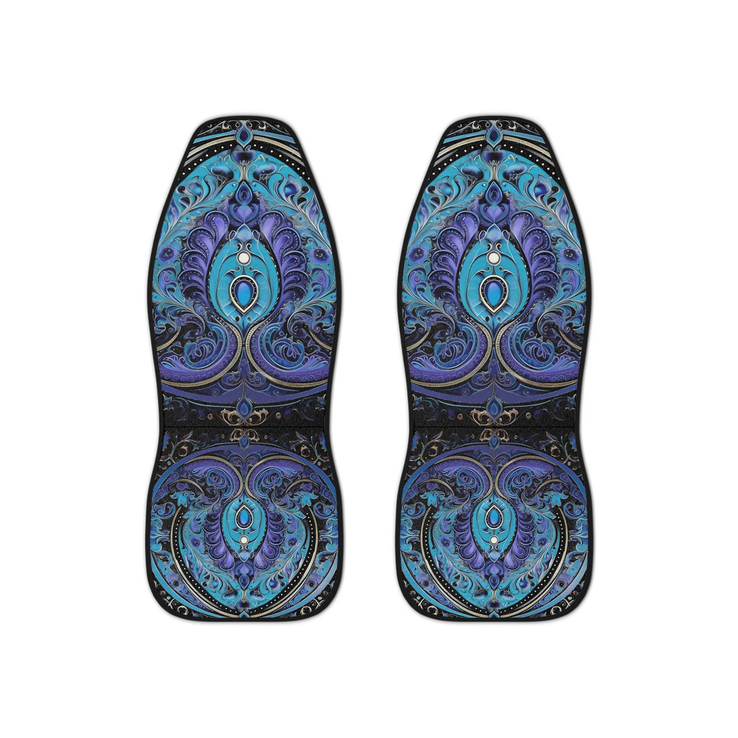 Car Seat Covers with a regal paisley twist Protect your seats with a stylish design made with Ai graphics