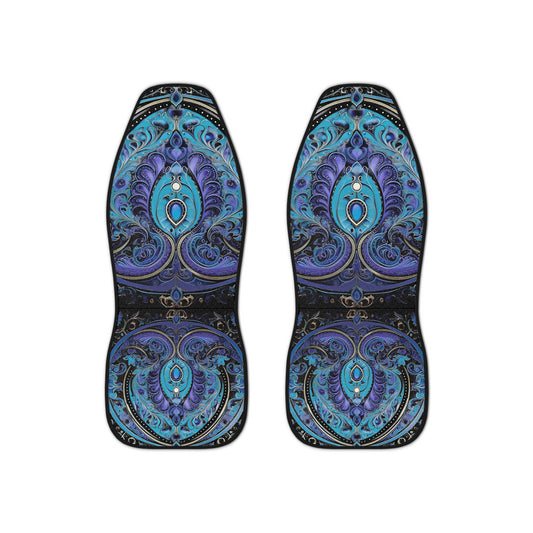 Car Seat Covers with a regal paisley twist Protect your seats with a stylish design made with Ai graphics