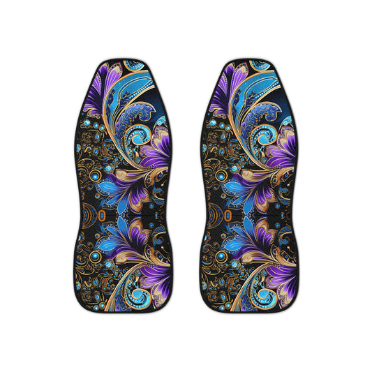 Car Seat Covers with a regal paisley twist Protect your seats with a stylish design made with Ai graphics