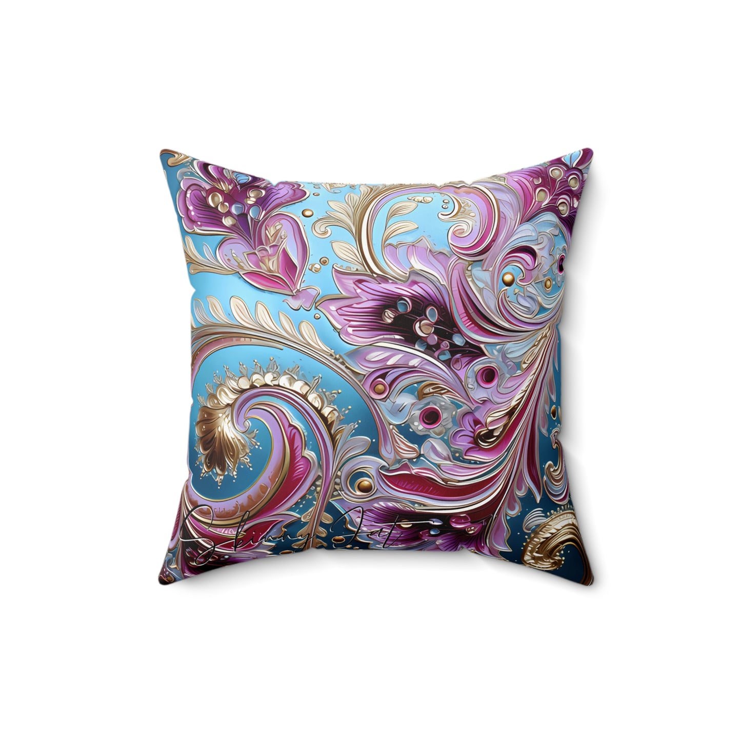 Spun Polyester Square Pillow with Stunning Graphics Innovative Comfort Artificial Intelligence in Every Thread gift for everyone