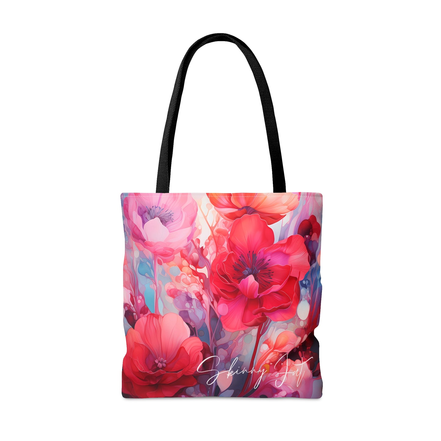 Tote bag for the flower artist lover oil painting inspired Water colour inspired design abstract art tote bag painting tote creative fashion