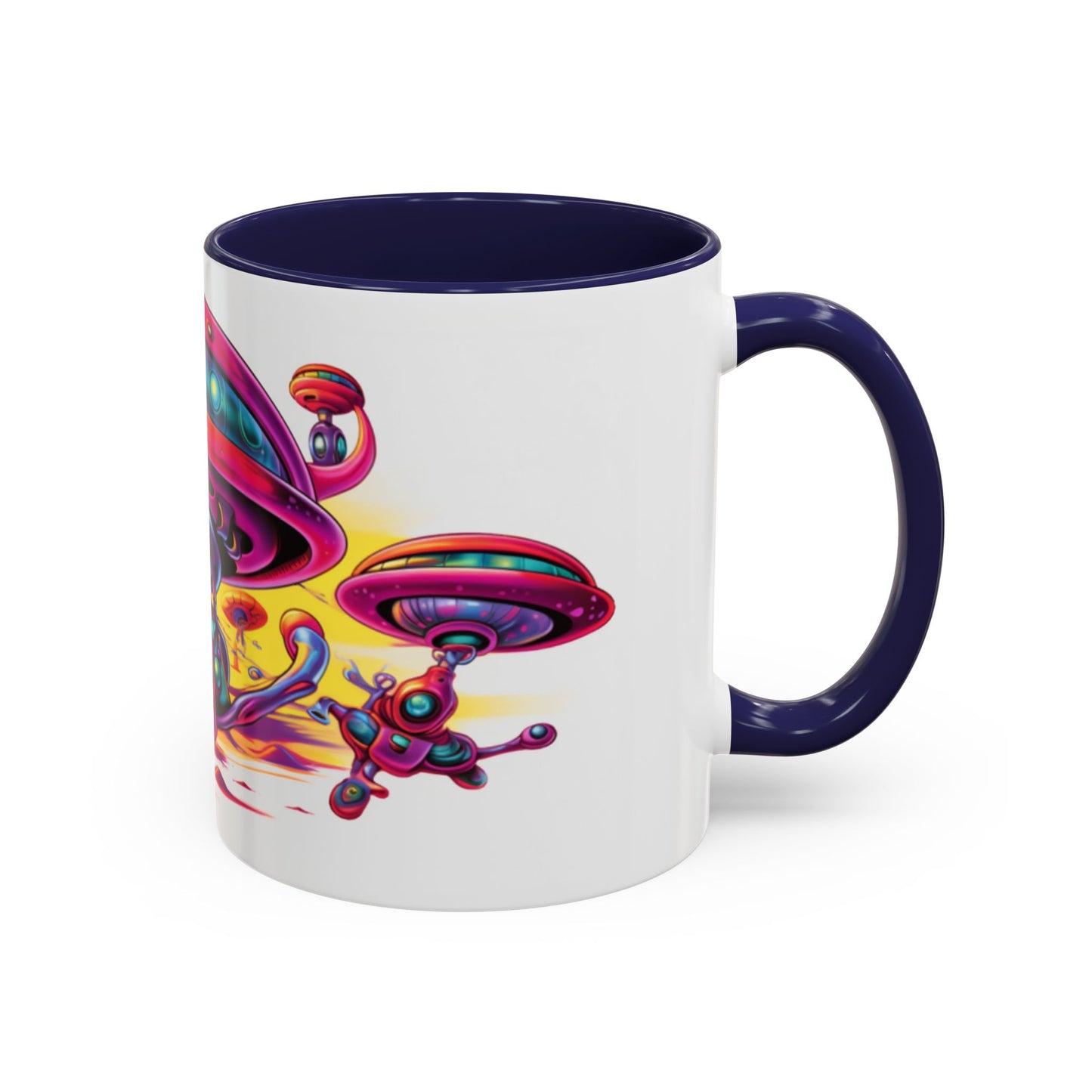 Ceramic coffee mug Ai image printed Hot beverage casual soup cup keeps the pride of Caffine alive with a morning cup of coffee Ai style 11oz