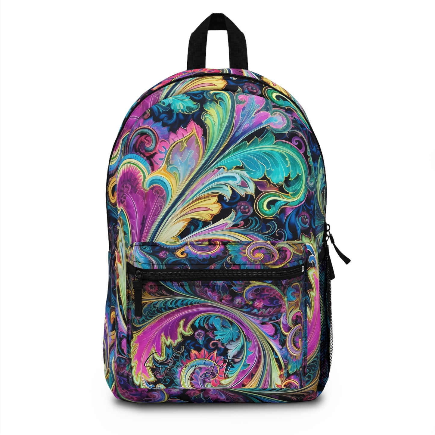 Shoulder bag Backpack for trippy art lovers Ai graphic inspired imagery Ai graphics back pack Back to school vibe Unisex make up Backpack