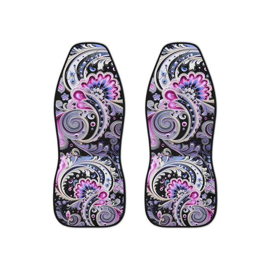 Car Seat Covers with a regal paisley twist Protect your seats with a stylish design made with Ai graphics