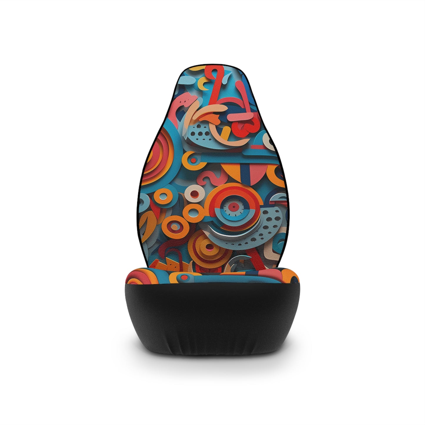 Car Seat Covers with a abstract art twist Protect your seats with a stylish design made with Ai graphics