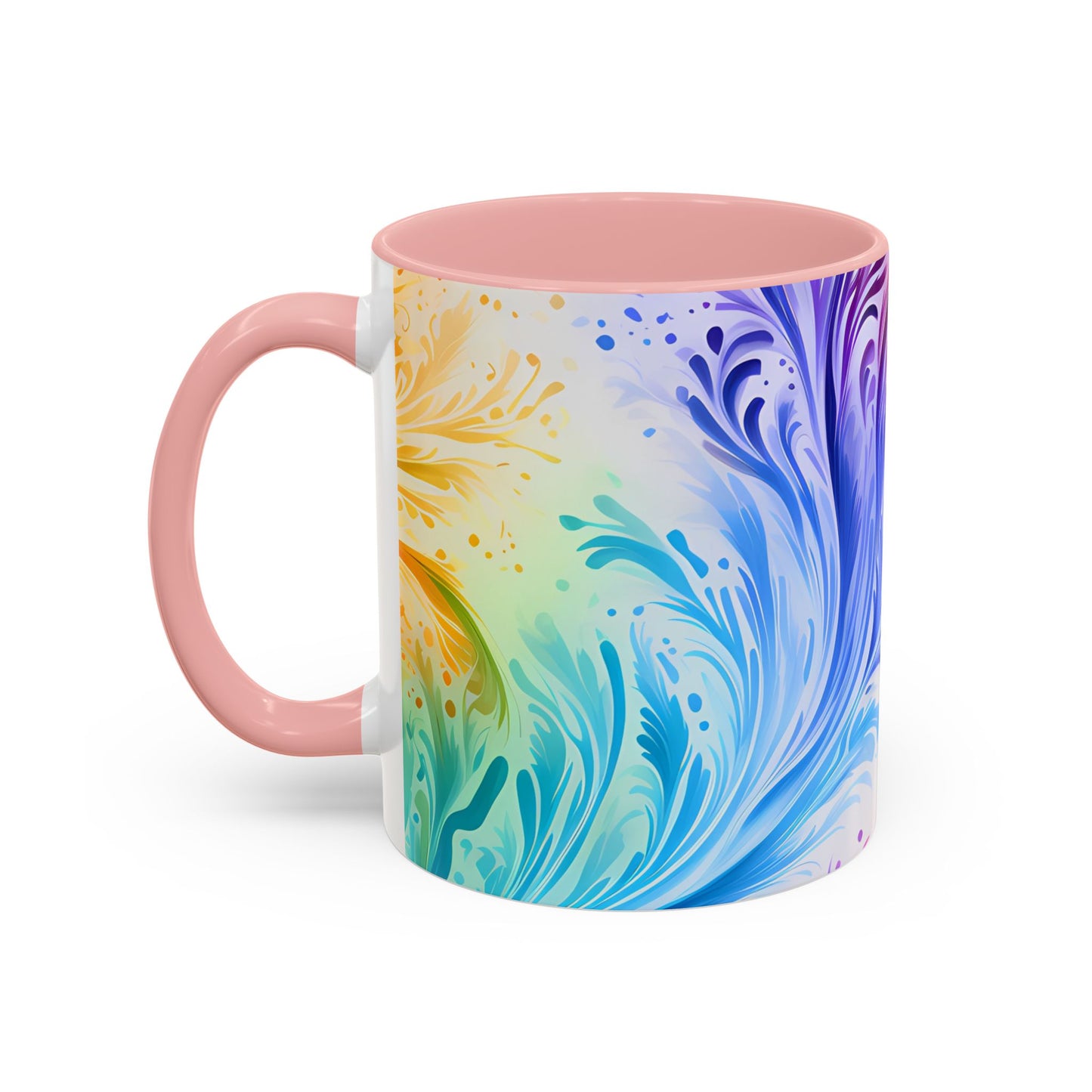 Ceramic coffee mug Ai image printed Hot beverage casual soup cup keeps the pride of Caffine alive with a morning cup of coffee Ai style 11oz