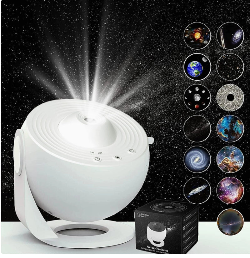 Night Light Galaxy Projector Starry Sky Projector 360 Rotate Planetarium Lamp for Kids Bedroom Valentines Day Gift Wedding Deco