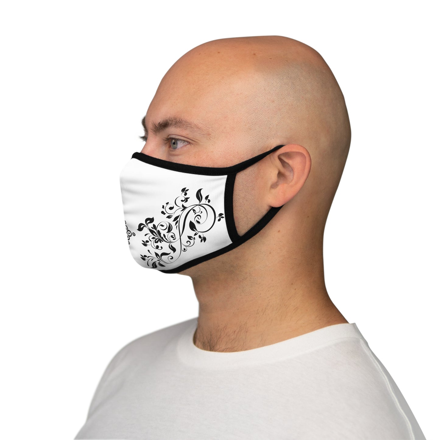 Fitted Polyester Face Mask, anti germ mask, skinny fat mask, gangster mask