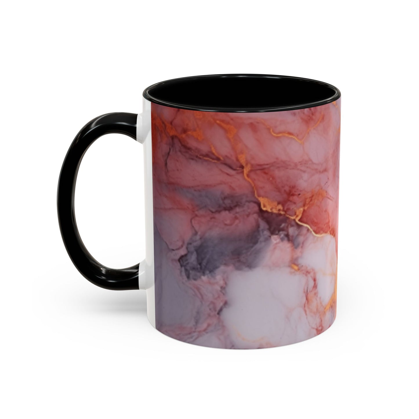 Marble print coffee mug Ai image Hot beverage casual soup cup keeps the pride of Caffine alive with a morning cup of coffee Ai style 11oz