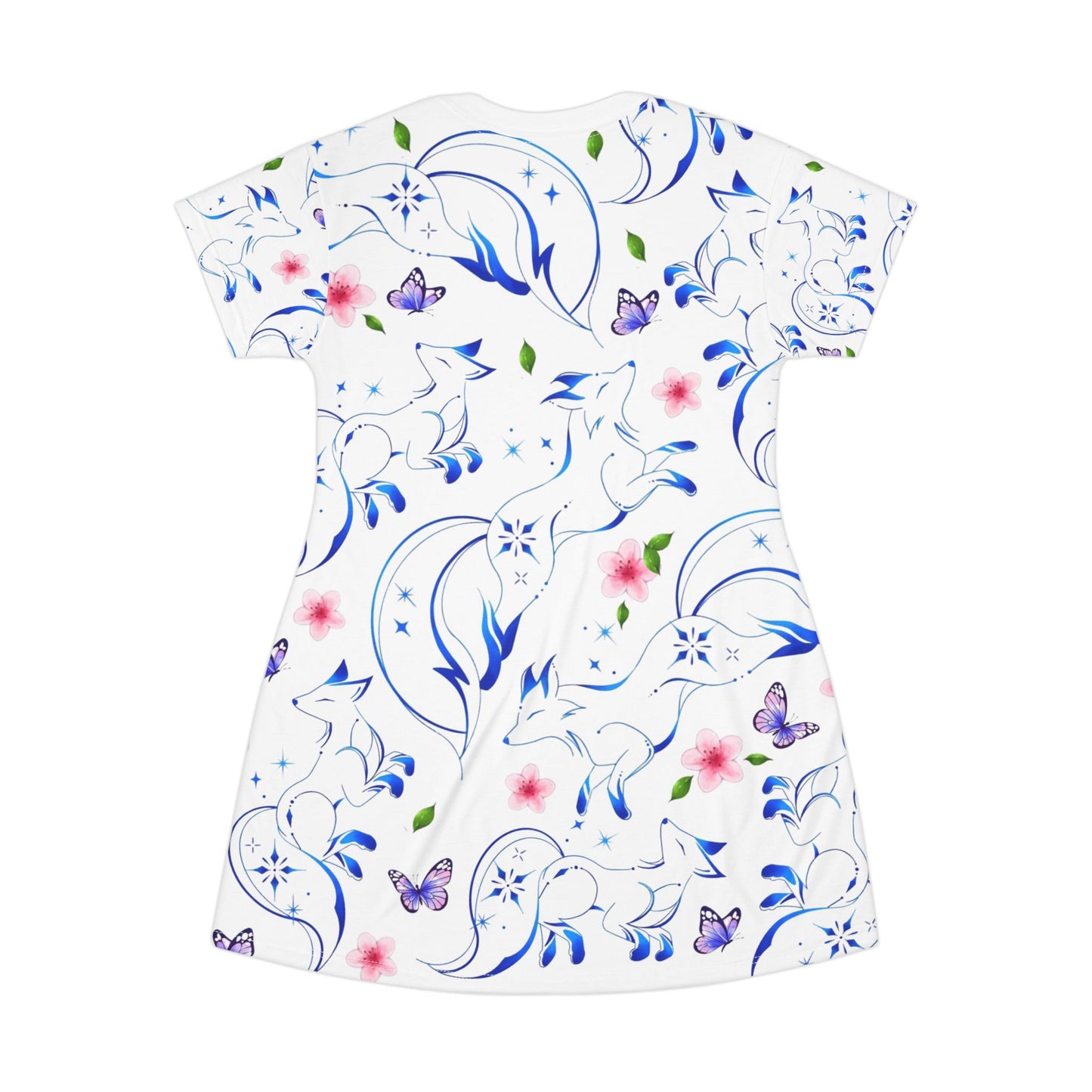 Spring dress T comfortable breathable butterfly design leisure wear Spring T love of butterflies spring Feminine wear casual women's wear