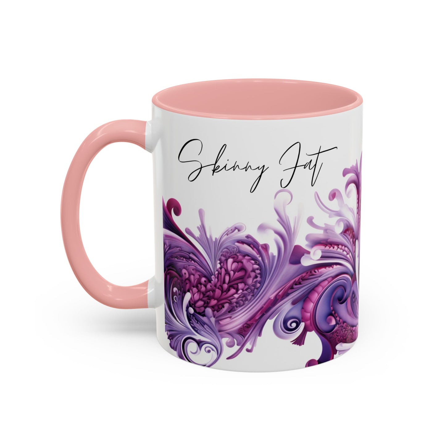 Coffee mug Paisley print ceramic Hot beverage casual soup cup keep the caffeine life alive with a morning drink of coffee regal style 11oz