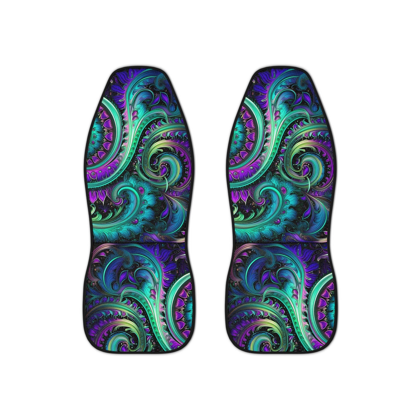 Car Seat Covers with a regal paisley twist Protect your seats with a stylish design made with Ai graphics