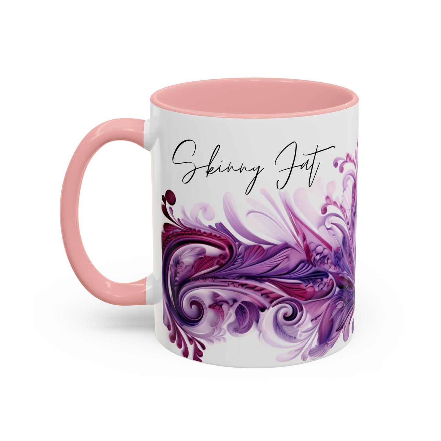 Coffee mug Paisley print ceramic Hot beverage casual soup cup keep the caffeine life alive with a morning drink of coffee regal style