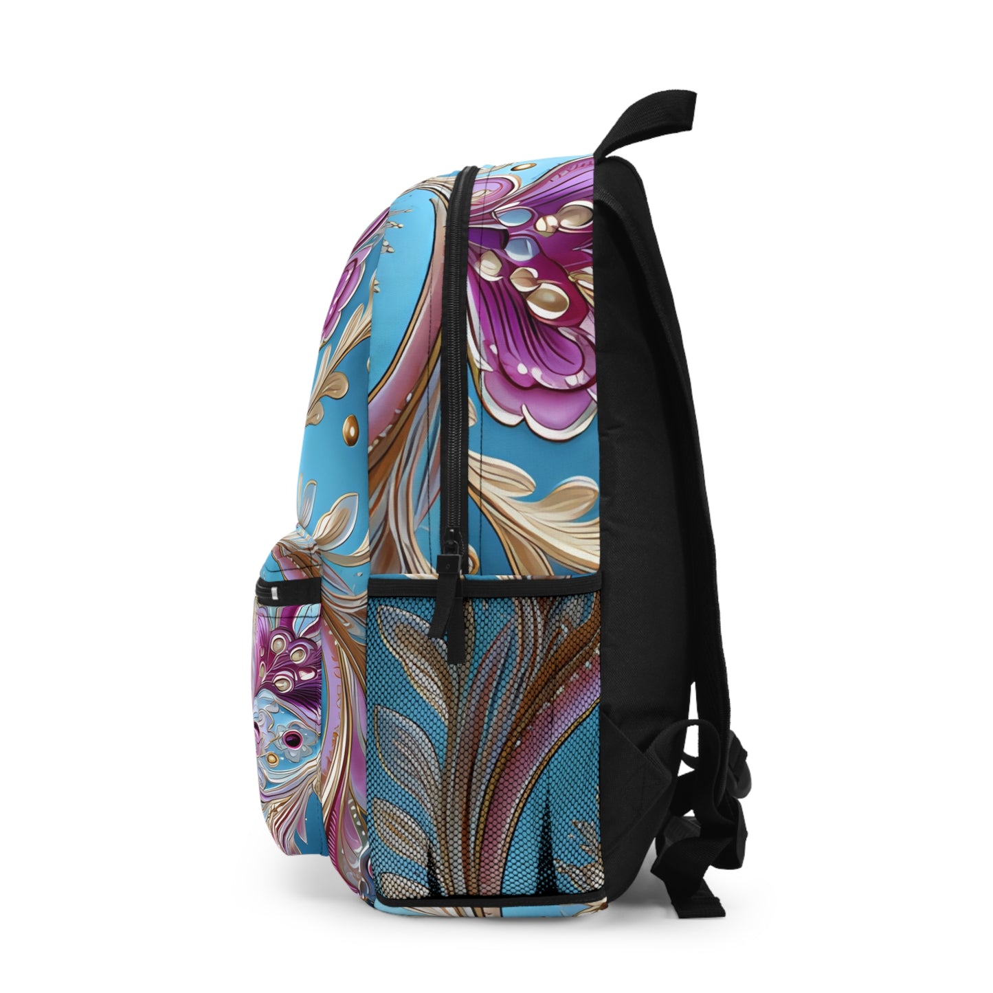 Shoulder bag Backpack for trippy art lovers Ai graphic inspired imagery Ai graphics back pack Back to school vibe Unisex make up Backpack