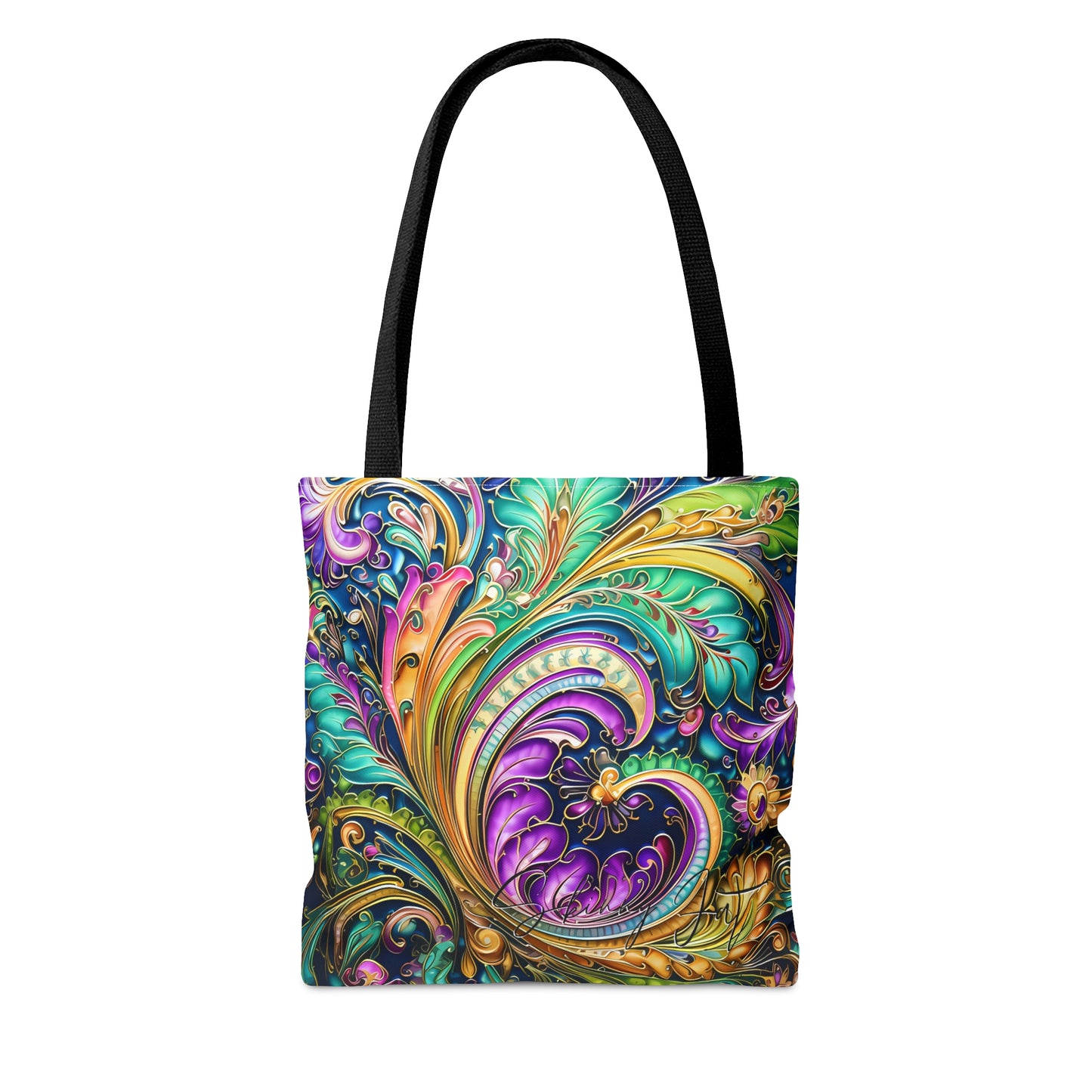 Tote bag for the flower artist lover oil painting inspired Water colour inspired design abstract art tote bag painting tote creative fashion