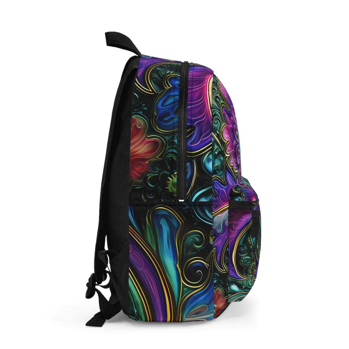 Shoulder bag Backpack for trippy art lovers Ai graphic inspired imagery Ai graphics back pack Back to school vibe Unisex make up Backpack