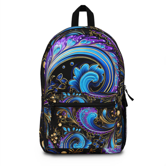 Shoulder bag Backpack for trippy art lovers Ai graphic inspired imagery Ai graphics back pack Back to school vibe Unisex make up Backpack