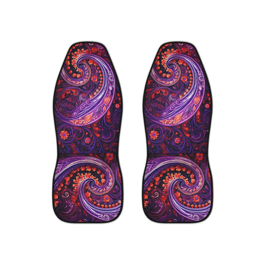 Car Seat Covers with a regal paisley twist Protect your seats with a stylish design made with Ai graphics