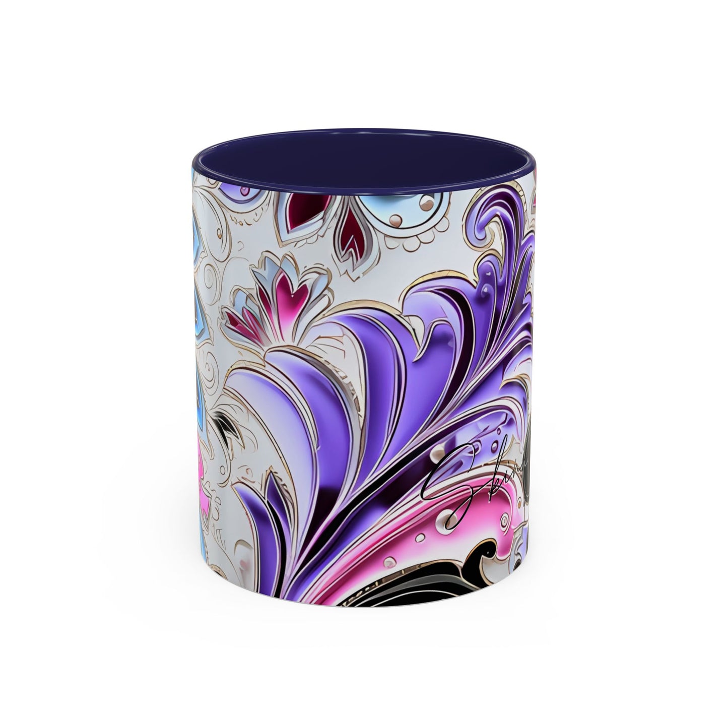 Ceramic coffee mug Ai image printed Hot beverage casual soup cup keeps the pride of Caffine alive with a morning cup of coffee Ai style