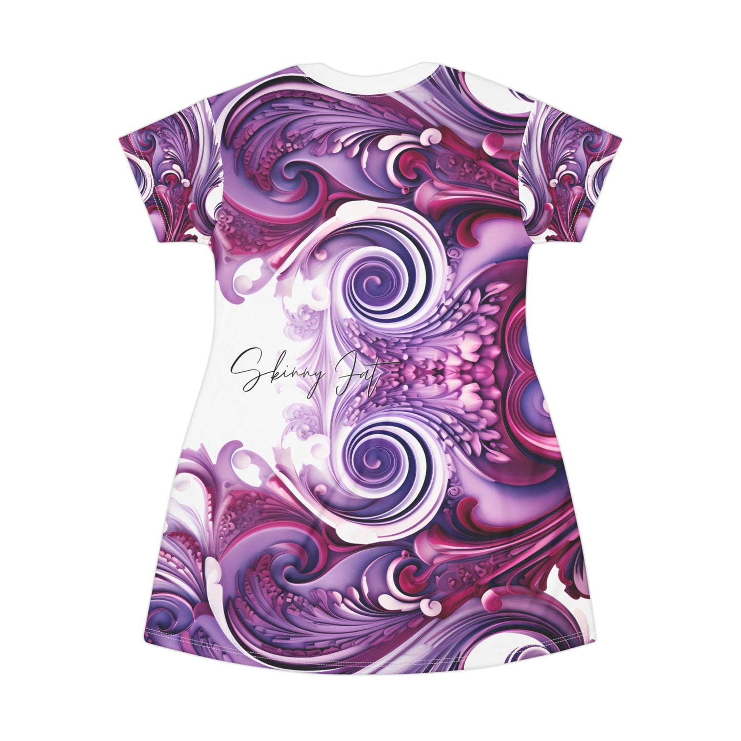 Spring dress T comfortable breathable flower design leisure wear Spring graphics Dress love of a regal spring Feminine wear casual womens