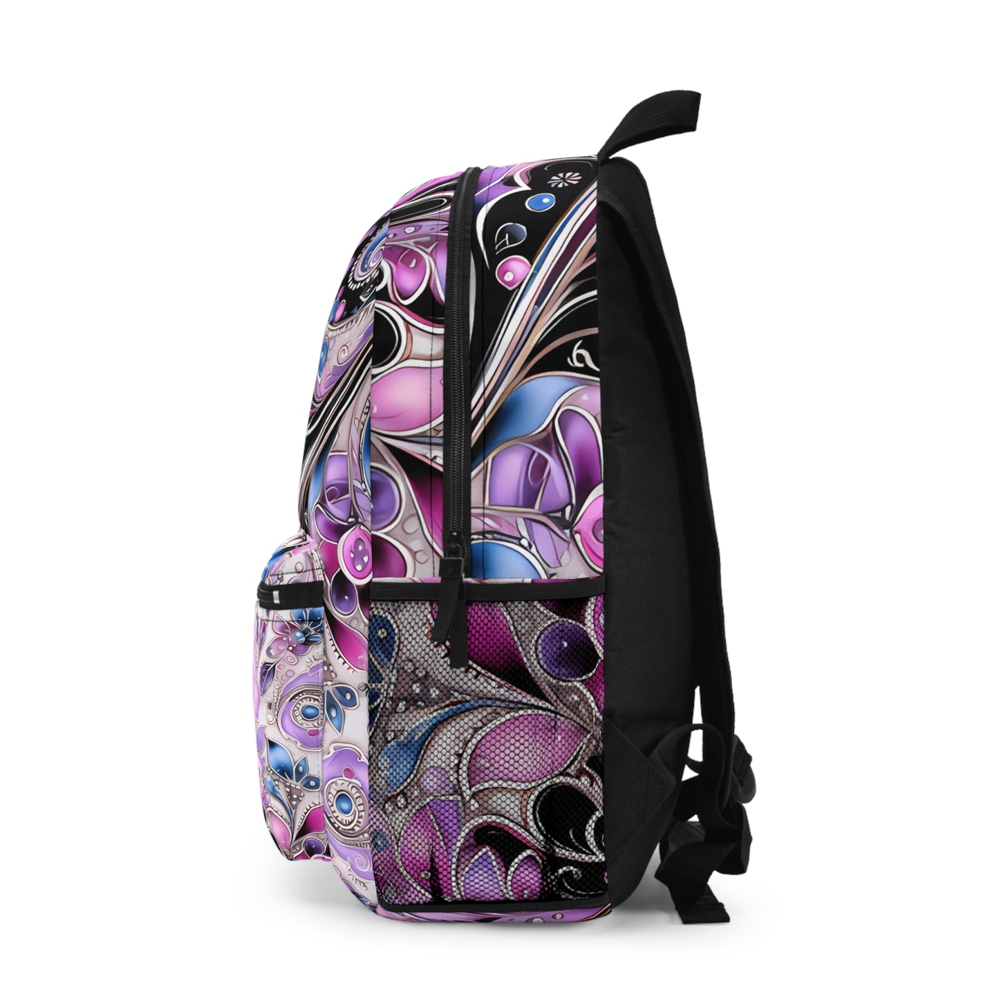 Shoulder bag Backpack for cat lovers Ai graphic inspired imagery black back pack back to school vibe