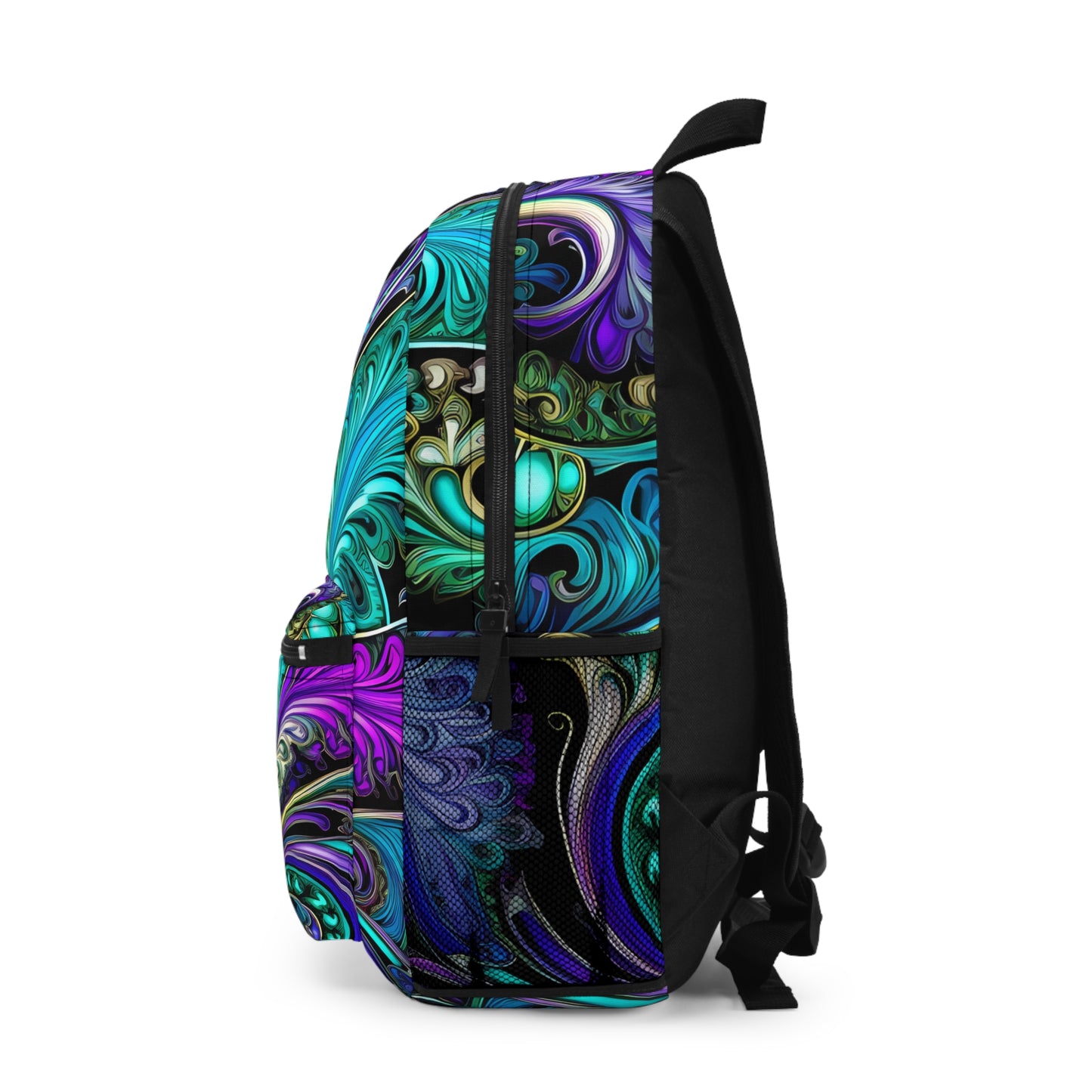 Shoulder bag Backpack for trippy art lovers Ai graphic inspired imagery Ai graphics back pack Back to school vibe Unisex make up Backpack