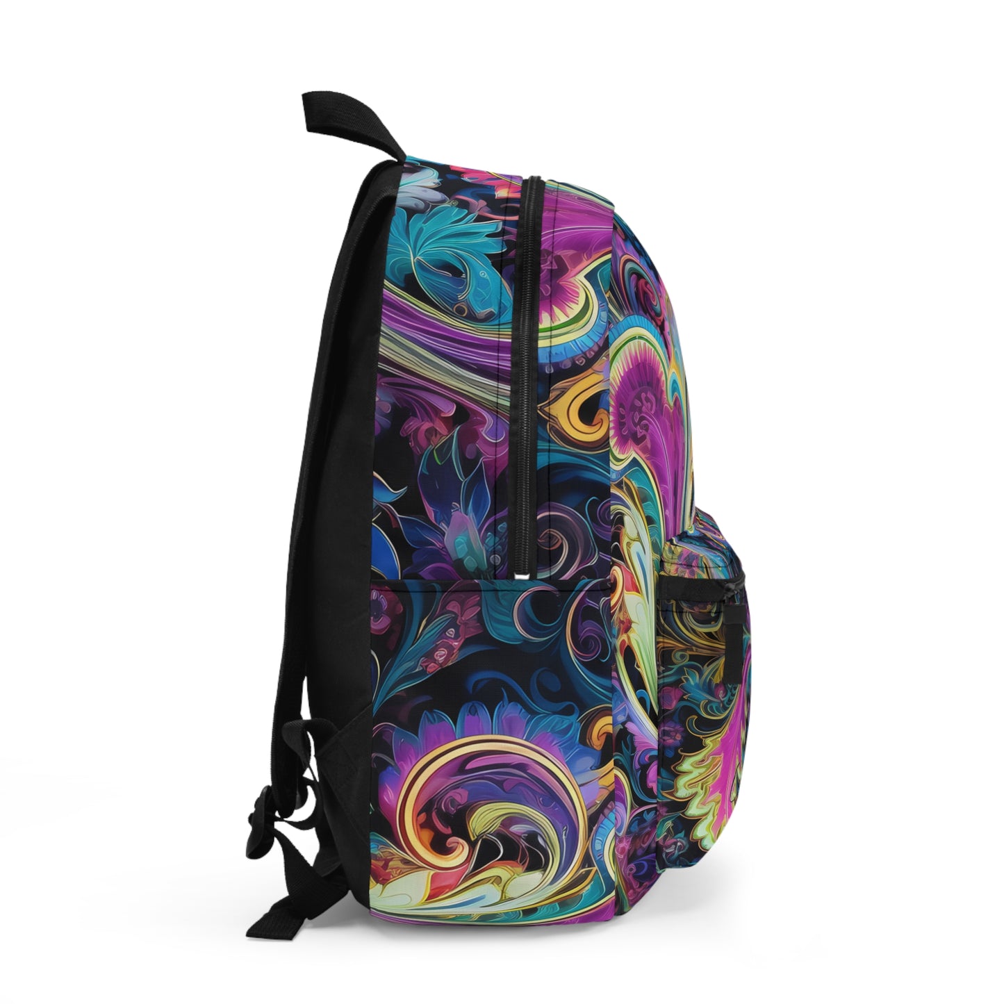 Shoulder bag Backpack for trippy art lovers Ai graphic inspired imagery Ai graphics back pack Back to school vibe Unisex make up Backpack