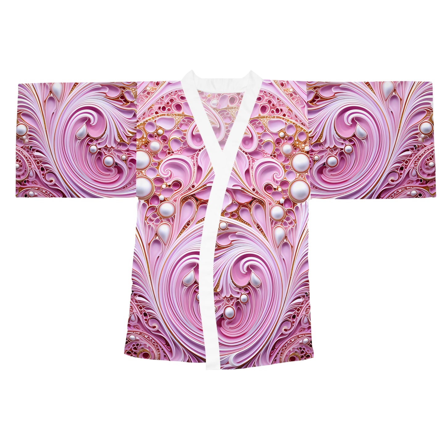 Womens kimono comfortable breathable paisley design leisure wear Spring kimono love of a regal spring Feminine wear casual womens wear