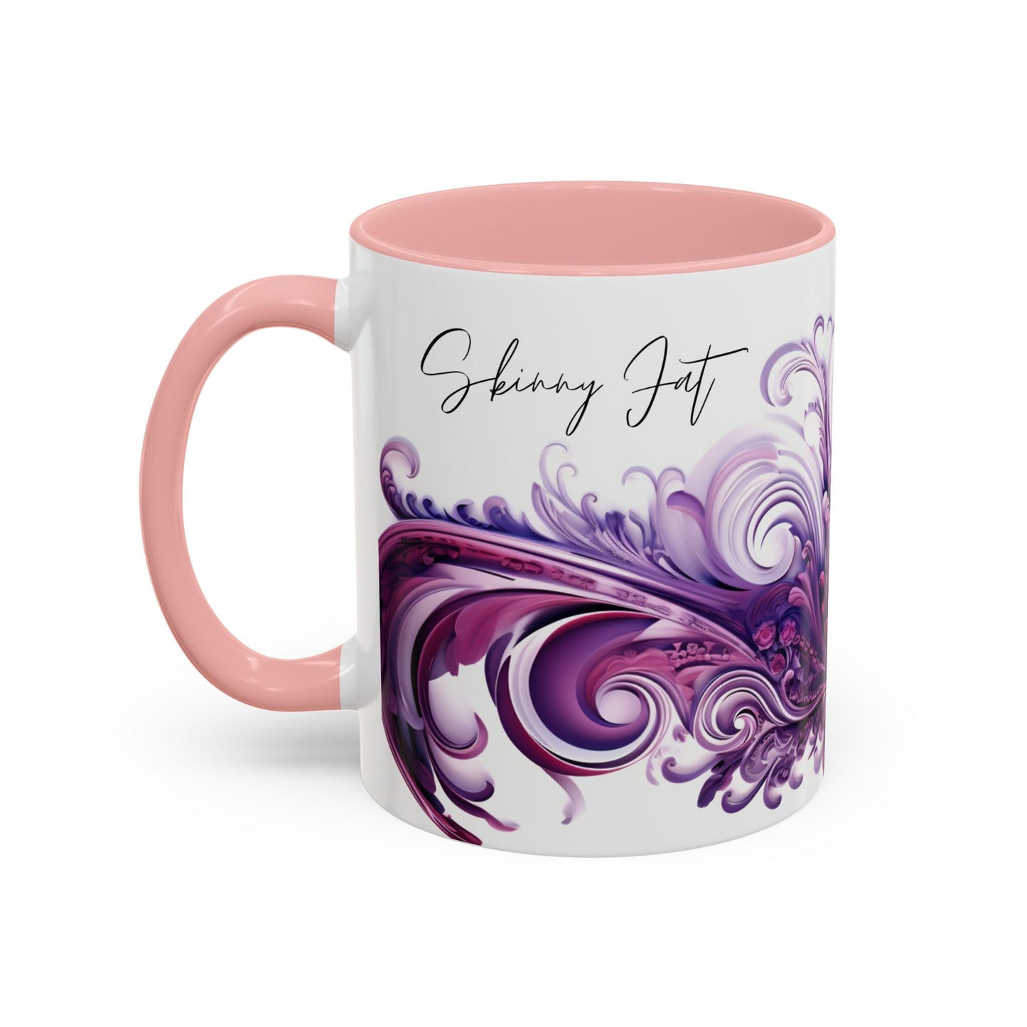 Coffee mug Paisley print ceramic Hot beverage casual soup cup keep the caffeine life alive with a morning drink of coffee regal style 11oz