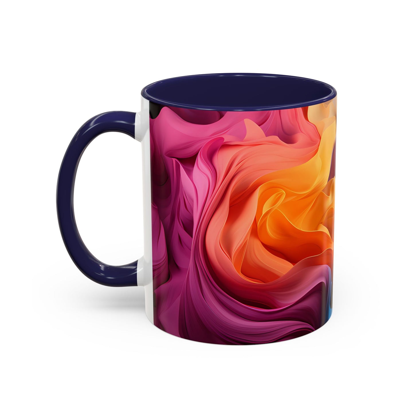 Ceramic coffee mug Ai image printed Hot beverage casual soup cup keeps the pride of Caffine alive with a morning cup of coffee Ai style 11oz