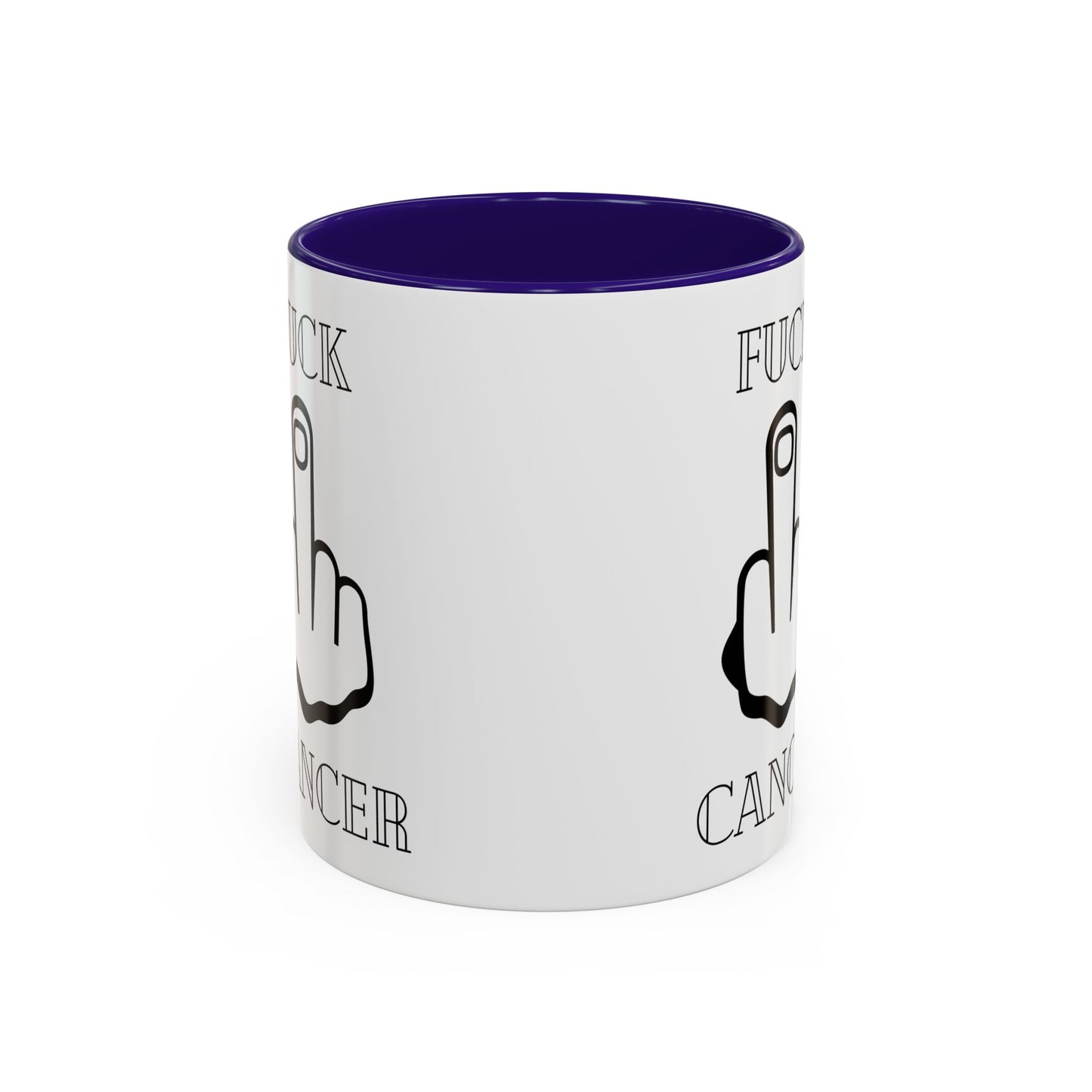 Colorful Mugs, 11oz, cancer cup, down with cancer