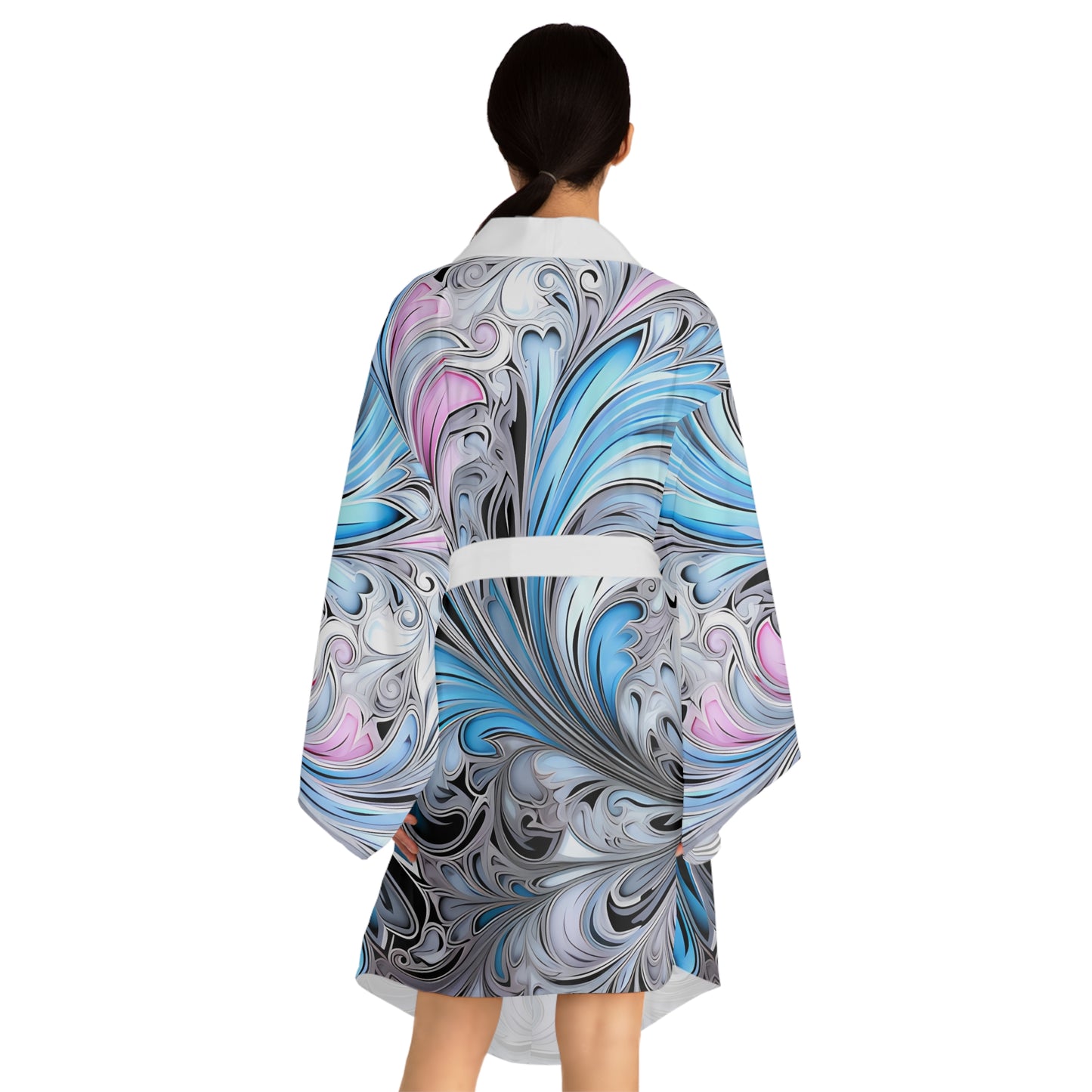 Womens kimono comfortable breathable paisley design leisure wear Spring kimono love of a regal spring Feminine wear casual womens wear