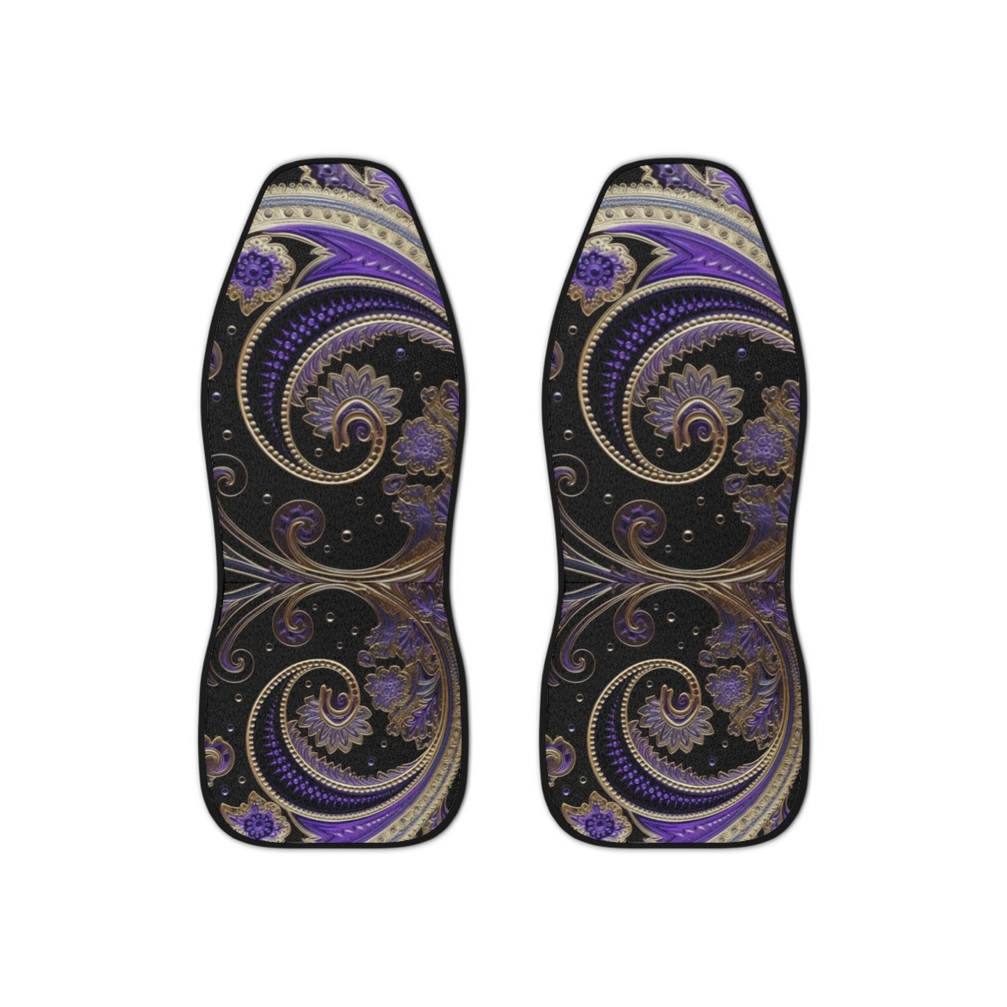 Car Seat Covers with a regal paisley twist Protect your seats with a stylish design made with Ai graphics Car Seat