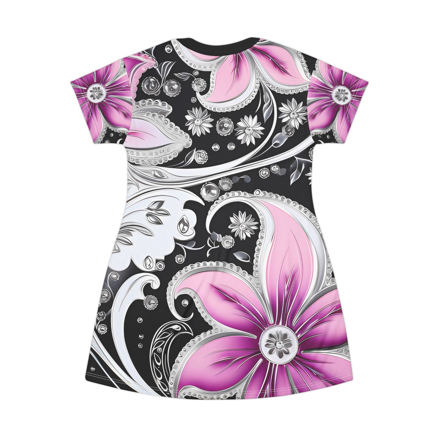 Dress T comfortable breathable paisley regal design leisure wear Spring T love of butterflies spring Feminine wear casual womens wear