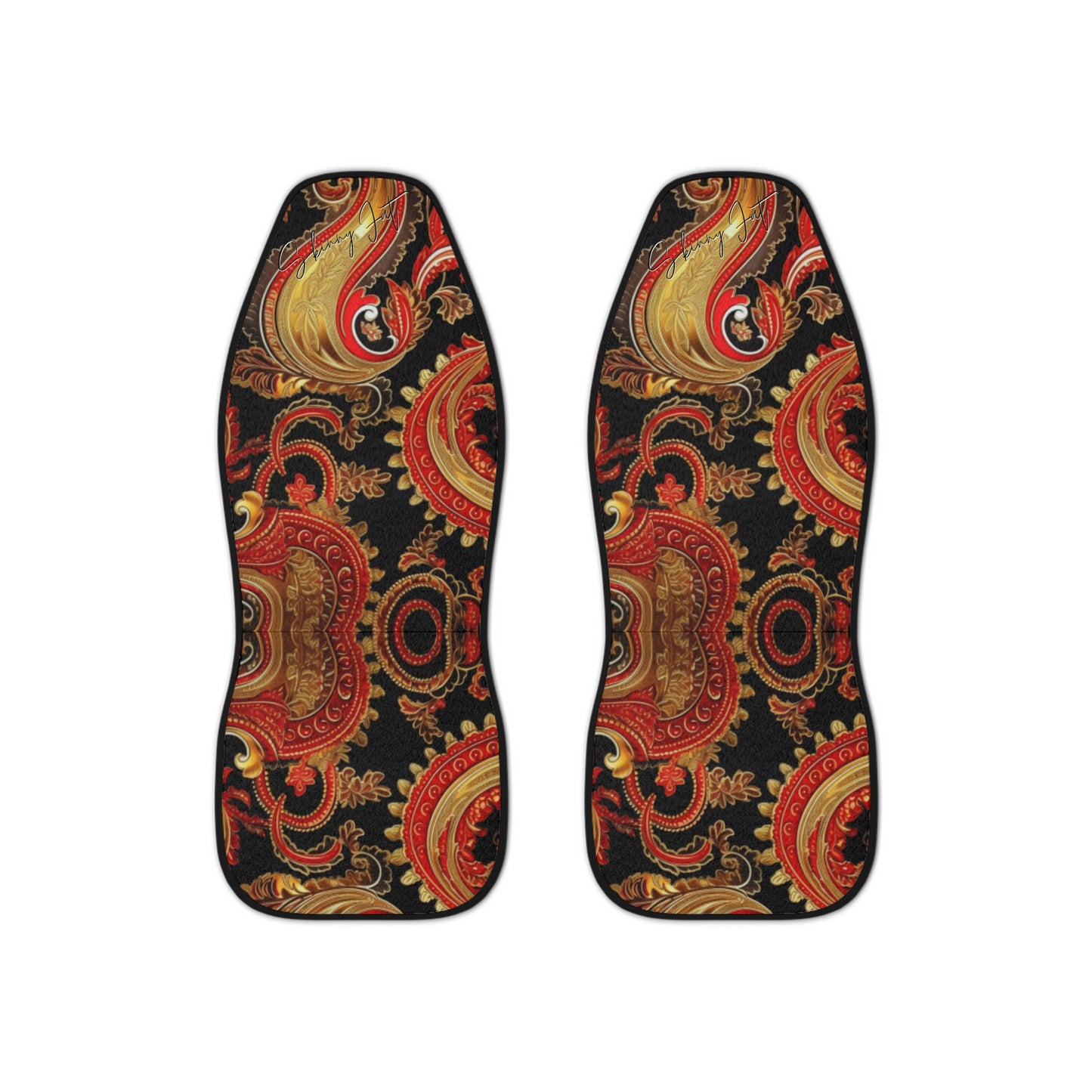 Car Seat Covers with a regal paisley twist Protect your seats with a stylish design made with Ai graphics