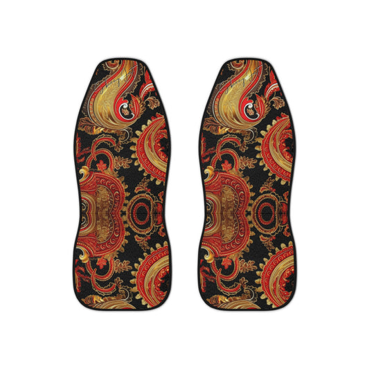 Car Seat Covers with a regal paisley twist Protect your seats with a stylish design made with Ai graphics